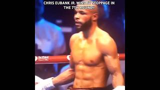 BREAKING HIGHLIGHTS CHRIS EUBANK JR WINS BY STOPPAGE IN THE 7th ROUND [upl. by Matilda]