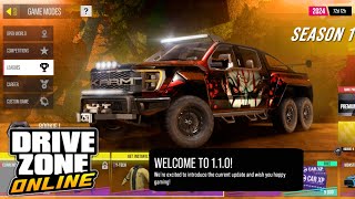 Drive Zone Online New Update 110  New Cars and Changes DriveZoneOnline DevilsDriveZone [upl. by Gabbi]