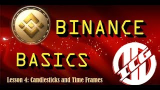 BINANCE BASICS LESSON 4 Candlesticks amp Timeframes [upl. by Neelak]