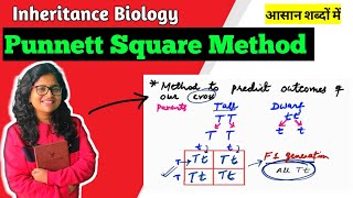 Punnett Square Method  What is Punnett Square Method 😎🤨 [upl. by Hamburger]