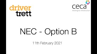 NEC  Option B Valuing Change  11th February 2021 [upl. by Ratib]