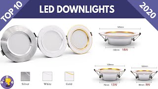 LED Downlights  Top 10 Awesome NEW Collection 2020 [upl. by Nylave196]