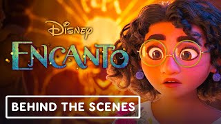 Disneys Encanto  Official Behind The Scenes Clip 2021 Stephanie Beatriz John Leguizamo [upl. by Riatsala]