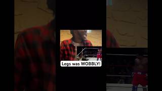 If A Boxer’s Legs WOBBLY Just Stop The Match NOW 😂 viral shorts fyp boxing [upl. by Avner]