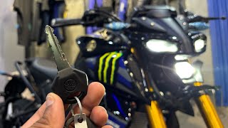 All New 2024 Yamaha MT 15 Monster Energy Edition On Road Price amp New features [upl. by Nodnol]