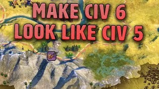 Make Civ 6 Look Like Civ 5 With This One Simple Trick [upl. by Bryner]