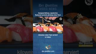 Zwangsschließung Japanisches Restaurant servierte jahrelang rohen Fisch [upl. by Snebur]