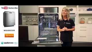 Westinghouse Dishwasher WSU6603XR Reviewed by product expert  Appliances Online [upl. by Sedrul135]