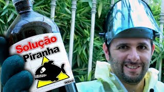 Líquido piranha ataca tudo o que vê pela frente SuperQUÍMICA 32 [upl. by Rihaz543]