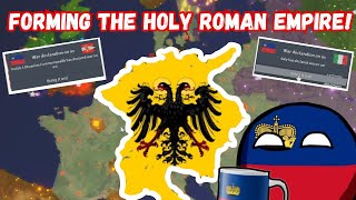 LIECHTENSTEIN FORMS THE HOLY ROMAN EMPIRE Rise of Nations [upl. by Sigsmond]