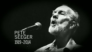 Folk icon Pete Seeger dies at 94 [upl. by Anerehs]