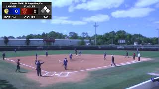 Flagler Softball vs Lander DH 422021 [upl. by Lars]