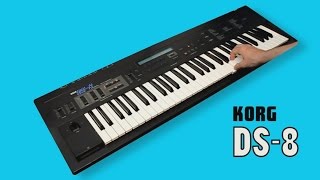 KORG DS8  Digital Synthesizer 1987  HD DEMO [upl. by Schreiber]