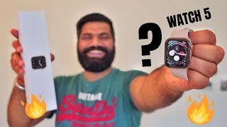 Apple Watch Series 5 Unboxing amp First Look  44mm Stainless Steel Gold Cellular  Its HOT🔥🔥🔥 [upl. by Charmian]