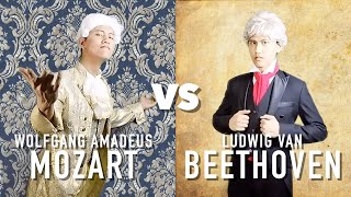 Mozart vs Beethoven Rap Battle [upl. by Noet]