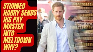 HARRY SENDS HIS PAYMASTERS INTO MELTDOWN WITH THIS MADNESS royal princeharry money [upl. by Olympium]