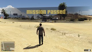 27C CargobobOffshore Approach Mission Walkthrough  Gold Medal  GTA 5 Story Mode  4K [upl. by Noscire]