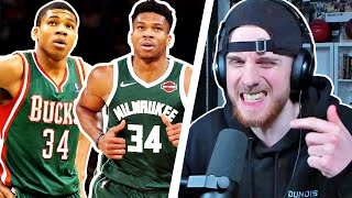 Die Unglaubliche Reise von Giannis Antetokounmpo  KobeBjoern Reaktion [upl. by Yroger979]