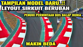 ini dia sudah rampung di modifikasi sirkuit mandalika makin panjang lebar  keren amp menarik [upl. by Godderd]