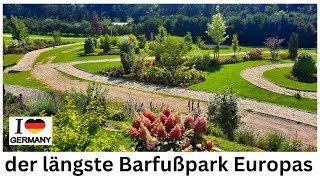 der längste Barfußpark Europas  LEGUANO BARFUßPARK FRIEDEBURG  ein Naturerlebnis für alle [upl. by Almund]