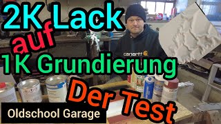 Der Test  2K Lack auf 1K Grundierung [upl. by Akilaz861]