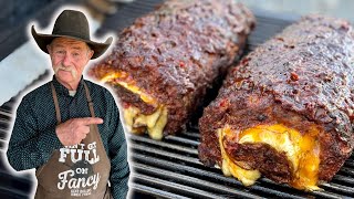 Best Smoked Meatloaf Ever Has So Much Flavor And Cheesy Goodness [upl. by Madai362]