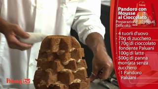 Le ricette  Pandoro con Mousse al Cioccolato [upl. by Tiraj]