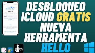 DESBLOQUEO DE ICLOUD NUEVA HERRAMIENTA GRATIS HELLO IOS 15167 [upl. by Carla]