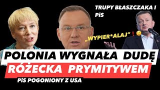 POLONIA WYKOPAŁA DUDĘ – PRZYWITALI PiS W USA❗️BŁASZCZAK ŁŻE O TRUPIE I PODŁA DEZINFORMACJA RÓŻECKIEJ [upl. by Erlewine]