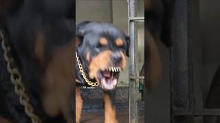 Dangerous dog barking rottweiler angrypuppy cuteanimal angrydog cutepet cutepuppy angrypets [upl. by Tshombe]