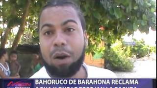 Bahoruco de Barahona reclama agua recogida de basura [upl. by Eniamej]