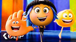 Escaping Through Dropbox Scene  The Emoji Movie 2017 [upl. by Longan]