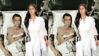 Katrina Kaif Meets Salman Khan in Hospital after major surgery and Share Salmans Video [upl. by Oramlub221]