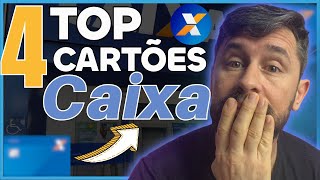 4 MELHORES CARTÕES Caixa Econômica [upl. by Ab121]