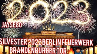 Berlin Silvester Feuerwerk Brandenburger Tor 💥🔥🎆🧨 [upl. by Luz77]