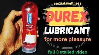 How to use durex lubricant full Detailed video  lubricant gel benefits durex lubricantes [upl. by Acirem]