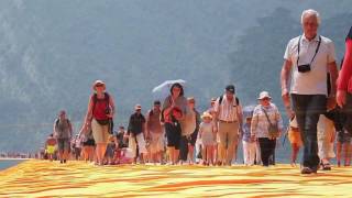 The Floating Piers ★ Christo amp Jeanne Claude ★ Lake Iseo  Italy ★ documentary by ARTbmk★ [upl. by Nic]