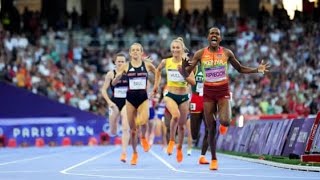 Faith Kipyegon wins Womens 1500m Final Olympics Paris 2024 [upl. by Eciryt]