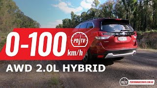 2020 Subaru Forester Hybrid 0100kmh amp engine sound [upl. by Valora458]