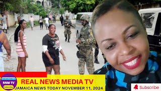 Jamaica News Today November 11 2024 Real News Media TV [upl. by Aspia56]