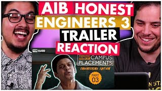 AIB Honest Engineering Campus Placements Part 3 Reaction Video  Discussion [upl. by Selrahcnhoj]