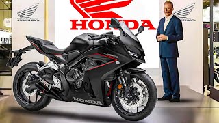 2025 NEW HONDA CBR 650 R TURBO REVEALED [upl. by Bunker]