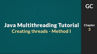 Java Multithreading Tutorial for Beginners 3 Creating thread using Runnable [upl. by Eelarual]