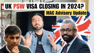 UK Visa Update  Is UK PSW Visa Closing In 2024  Latest UK Immigration Update [upl. by Milon]