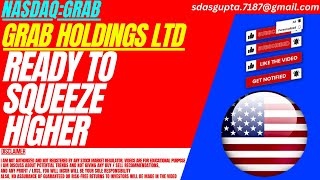 READY TO SQUEEZE HIGHER  GRAB STOCK ANALYSIS  GRAB HOLDINGS LTD STOCK [upl. by Nylesoy]