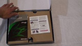 ECS A785GM AD3 Motherboard Unboxing Video [upl. by Chin466]