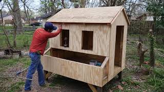 Backyard Chicken Coop Anyone Can Build [upl. by Nickles]