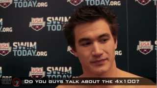 4x100 Freestyle Relay US Olympic Preview GMM presented by SwimOutletcom [upl. by Einnahpets787]