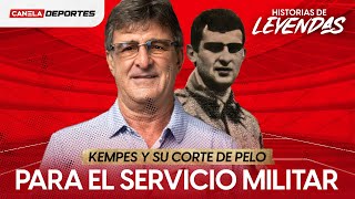 MARIO KEMPES y su CORTE DE PELO para el SERVICIO MILITAR  Historias de Leyendas [upl. by Oribel]