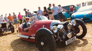 SHERE HILL CLIMB brings together an Eclectic Mix of CLASSIC Motorcycles amp Cars on a HOT Summers Day [upl. by Caril]